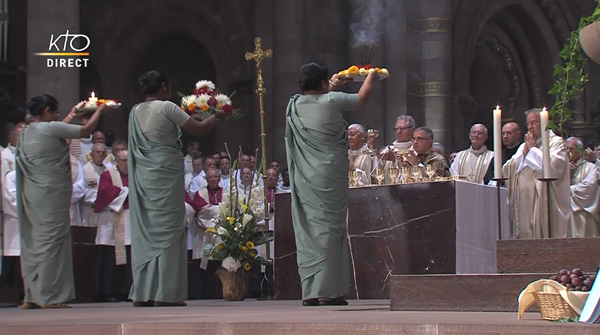 Aarti ritual in Strasbourg 1